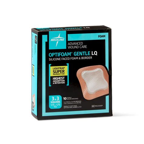 Optifoam Gentle Lq Silicone Foam Dressing X Ct