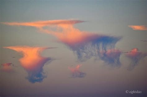 Virga Clouds at Sunset – Eight Skies