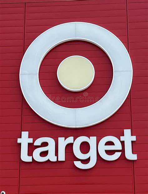 Vertical View Target Sign Logo In Chicago S Mayfair Neighborhood In