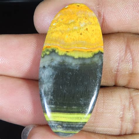 Natural Bumble Bee Jasper Oval Cabochon Loose Gemstone Cts