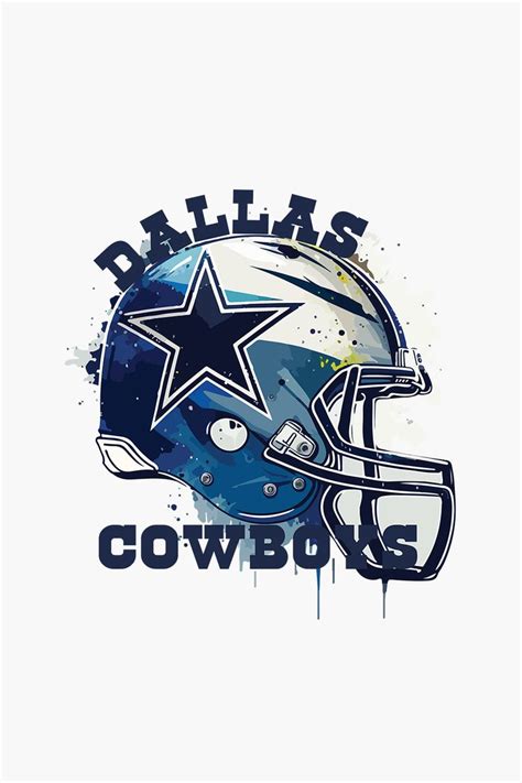 Dallas Cowboys Helmet T-Shirt - Official Merchandise