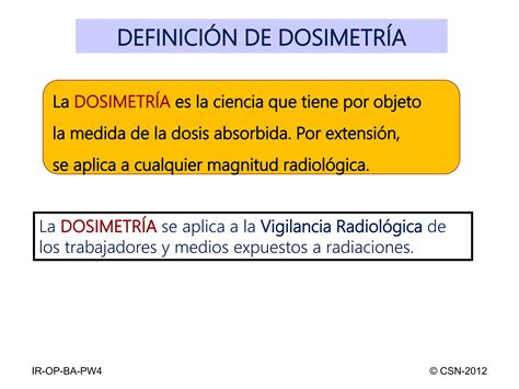 Dosimetr A De Radiaciones Ionizantes Y Efectos Biol Gicos Ppt