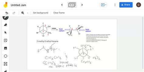 Solved Various Newman Projections Of The Compound Shown Below Were