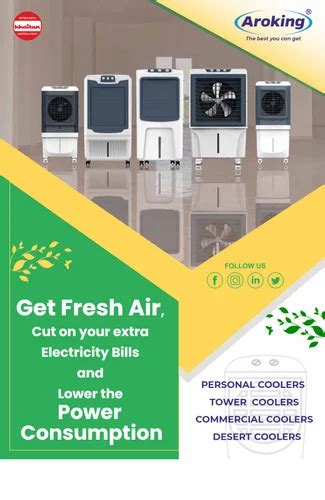 Tower Material Plastic Khaitan Bahubali Air Cooler 20 40 Ft At