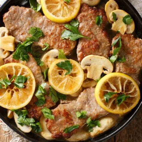 Tasty Veal Scallopini Recipe With Lemon Juice Anastasia Blogger