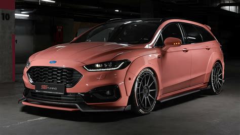 This Modified Ford Mondeo Wagon Was Inspired By Peppa Pig Carscoops