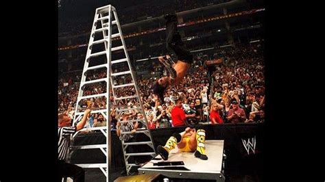 Top 5 most memorable Jeff Hardy ladder spots in WWE