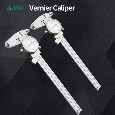 Calibrador De Dial Vernier De Acero Inoxidable Pulgadas Alta Precisi