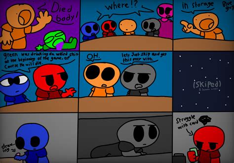 Among us comic#1 by duhguywentnoob on DeviantArt