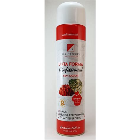 Desmoldante Unta Forma Klein Foods Spray Profissional Ml