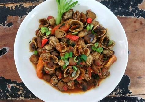 Resep Kerang Dara Saus Padang Oleh Ria Mamanya Tata Cookpad