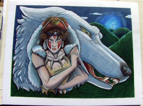 Princess Mononoke Fan Art by vaide on DeviantArt