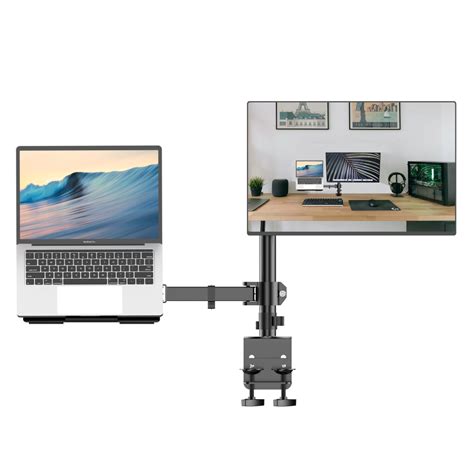 Soporte para Doble Monitor con Neumático 10 32 uso escritorio SIPO