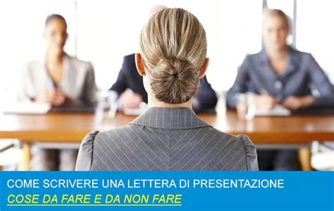 Come Scrivere Una Lettera Di Presentazione Efficace Nel