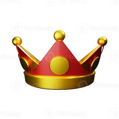 Queen Crown 3d Rendering Icon Illustration 28868373 Png