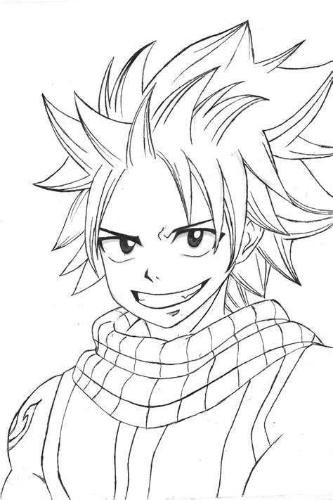 My First Drawing Of Natsu Hope You Like It Rfairytail