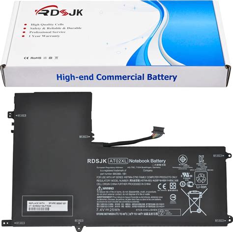 At02xl Battery Compatible Hp Elitepad 900 G1 Table Hstnn C75c Hstnn Ib3u 685368 1c1