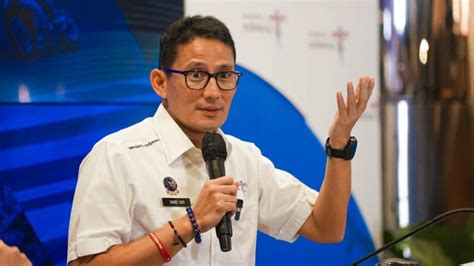 Foto Dapat Kucuran Rp Triliun Sandiaga Uno Diminta Jokowi Bentuk