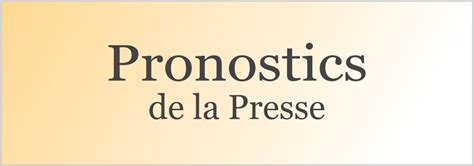 Pronostics Gratuits De La Presse Pmu Du Dimanche D Cembre