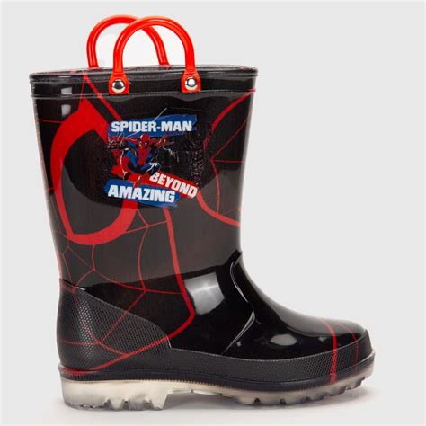 MARVEL Bota De Agua Niño Con Luces Negro 22 a 33 Marvel falabella