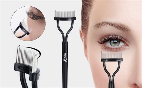 Msq Eyelash Comb Curler Eyebrow Brush Eyelash Separator Mascara