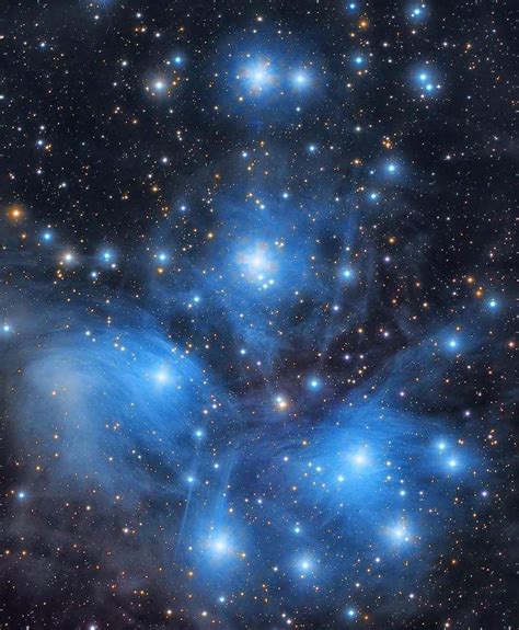 Messier 45 Pléyades Siete Hermanas Wiki Astronomía Aficionados