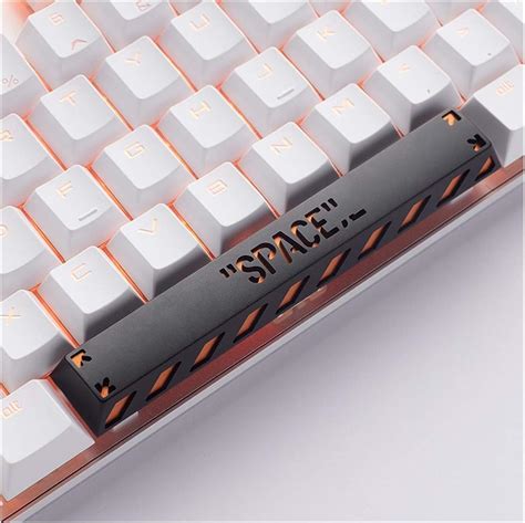 Keycaps 1pc Keycap Hollow SPACE Design 6.25U Spacebar Keycaps for Mx ...