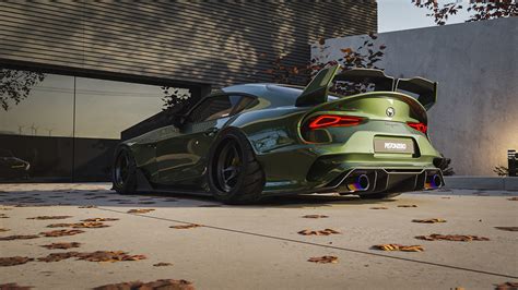 Pistonzero's Toyota Supra Mk5 Widebody :: Behance