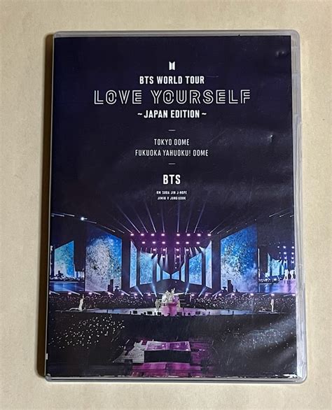 Yahoo オークション Bts Dvd World Tour Love Yourself Japan Editio