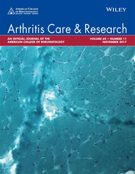 Arthritis Care And Research Wiley Online Library