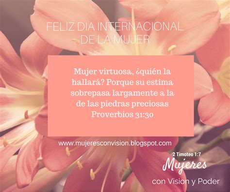 Mujeres Con Vision Y Poder Feliz Dia Internacional De La Mujer