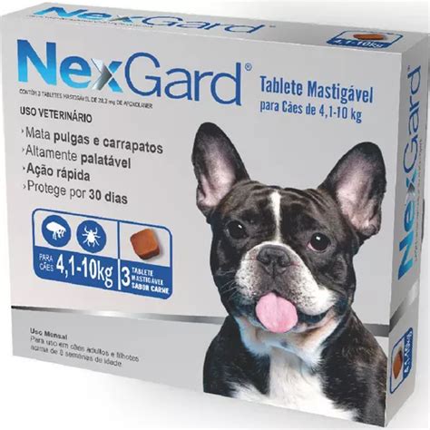 Nexgard Kit Comp Contra Carrapatos C Es A Kg Parcelamento Sem Juros