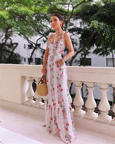 Vestido longo de verão 10 opções para comprar 15 looks