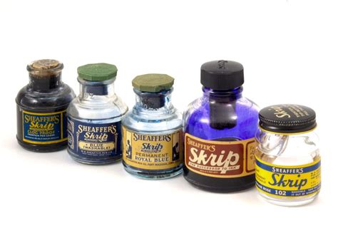 Identifying Vintage Fountain Pen Ink Bottles and Boxes | Fountain Pen Love