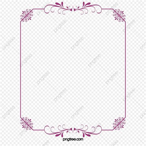 Pink Frames White Transparent, Pink Pattern Frame Frame, Frame Clipart ...