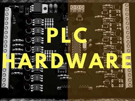 PLC Hardware : Everything you need to know - The Automization