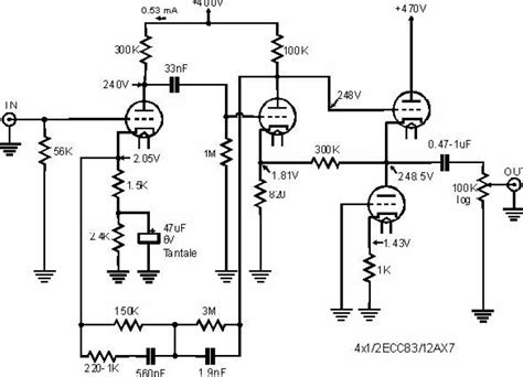 12ax7 Phono Preamp Schematic