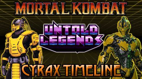 Mortal Kombat Timeline The History Of Cyrax Codename Mustard Youtube