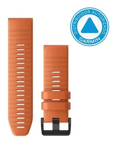 Correa Extens Vel Garmin Quickfit F Nix X X Mm Cor Laranja