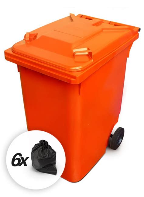 Orange 360 Litre Wheelie Bins For Sale Wheelie Bin Solutions