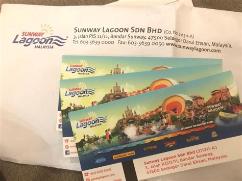 Sunway Lagoon Tickets Tickets Vouchers Local Attractions And