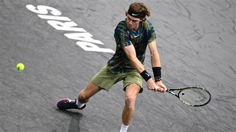 ATP Paris Bercy Rublev premier qualifié pour les 8es de finale