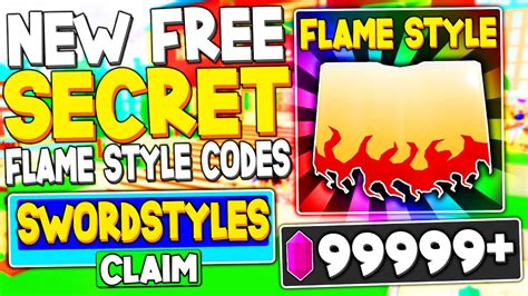 NEW FREE SECRET FLAME STYLE UPDATE CODES IN ANIME FIGHTING SIMULATOR