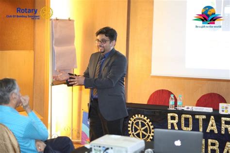 Guest Speaker At Various Rotary Clubs Effex Business Solutions Pvt Ltd