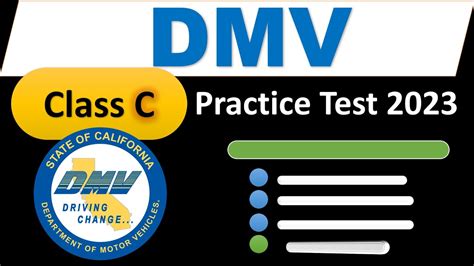 Dmv Class C Practice Test California 2023 Pass Your Driving Test On The First Try