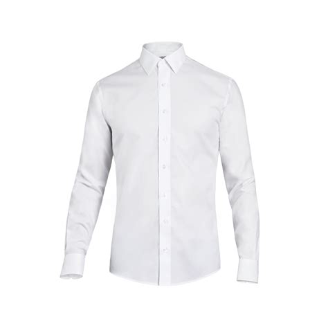 Camisa Formal Personalizada De Fernando Salazar Algod N Blanco