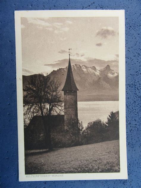 AK BEO HILTERFINGEN 1924 KIRCHE SEE ALPEN Kaufen Auf Ricardo