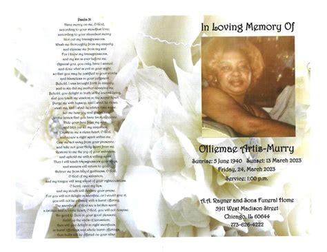 Olliemae Artist Murry Obituary Aa Rayner And Sons Funeral Homes