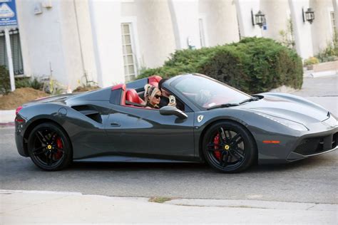 Bebe Rexha - Gets a New Ferrari Delivered to Her Home in Los Angeles-40 ...