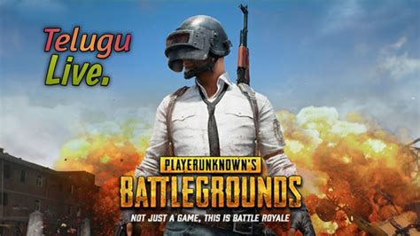 Pubg Telugu Live YouTube